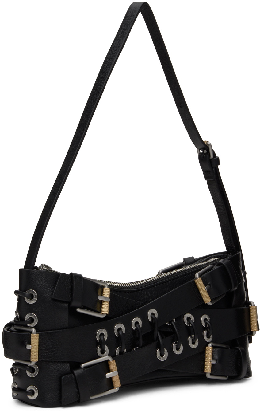 Dion Lee Black Harness Bondage Bag Dion Lee