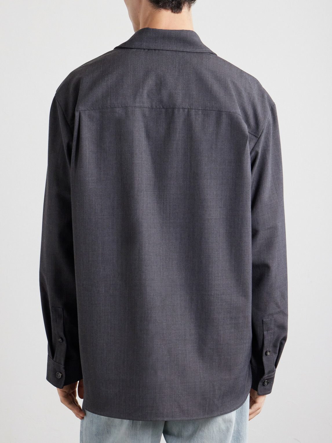 A.P.C. - Malaury Recycled Poplin Shirt - Gray