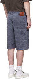 Acne Studios Grey Workwear Shorts