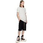 Rick Owens DRKSHDW Black Tower Drawstring Pods Shorts