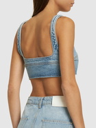 LOULOU STUDIO - Anet Cotton Denim Bra Top