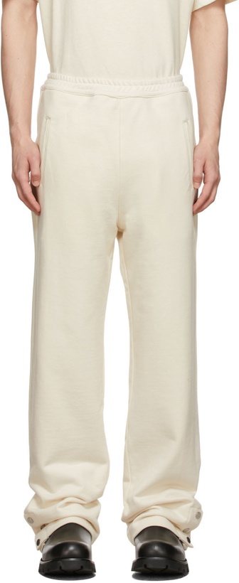 Photo: Mr. Saturday Off-White French Terry Lounge Pants