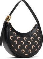 Marine Serre Black Moon Canvas Eclipse Mini Bag