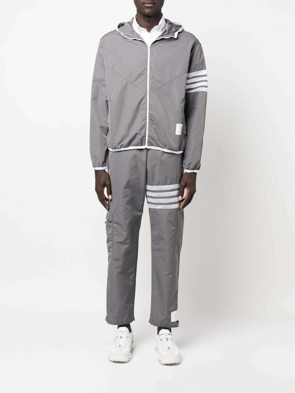 Manteau Thom Browne X Brooks Brothers - Polaire Noire - Taille 38R-40R - Made In USA