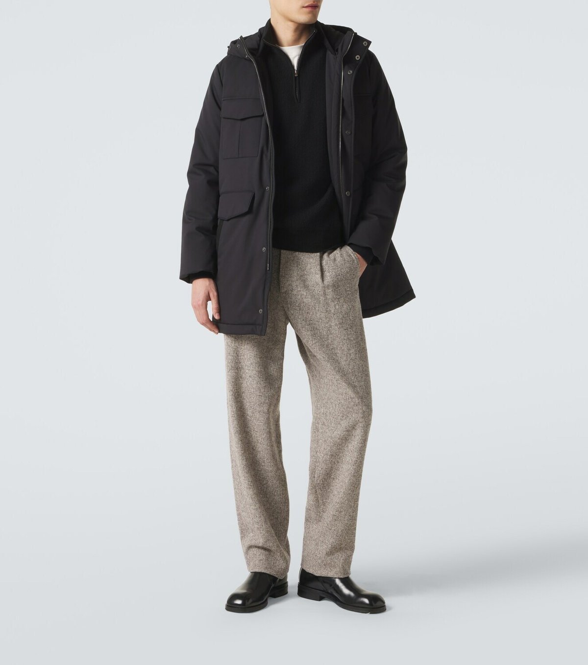 Agnona Hooded parka