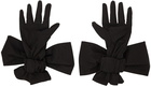 Shushu/Tong SSENSE Exclusive Black Bow Gloves