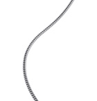 Miansai - Burnished Sterling Silver Chain Necklace - Metallic