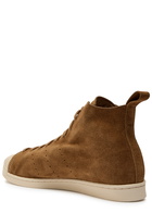Adidas X Wales Bonner X Wales Bonner Superstar Brushed Suede Sneakers Brown