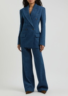 Bettter Atlas Wide-leg Denim Trousers Navy