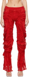 Sia Arnika Red Cut Trousers
