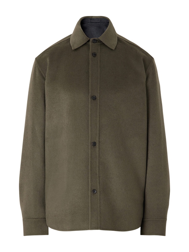 Photo: Mr P. - Wool and Cashmere-Blend Overshirt - Green