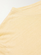 ANDERSON & SHEPPARD - Linen Sweater - Yellow