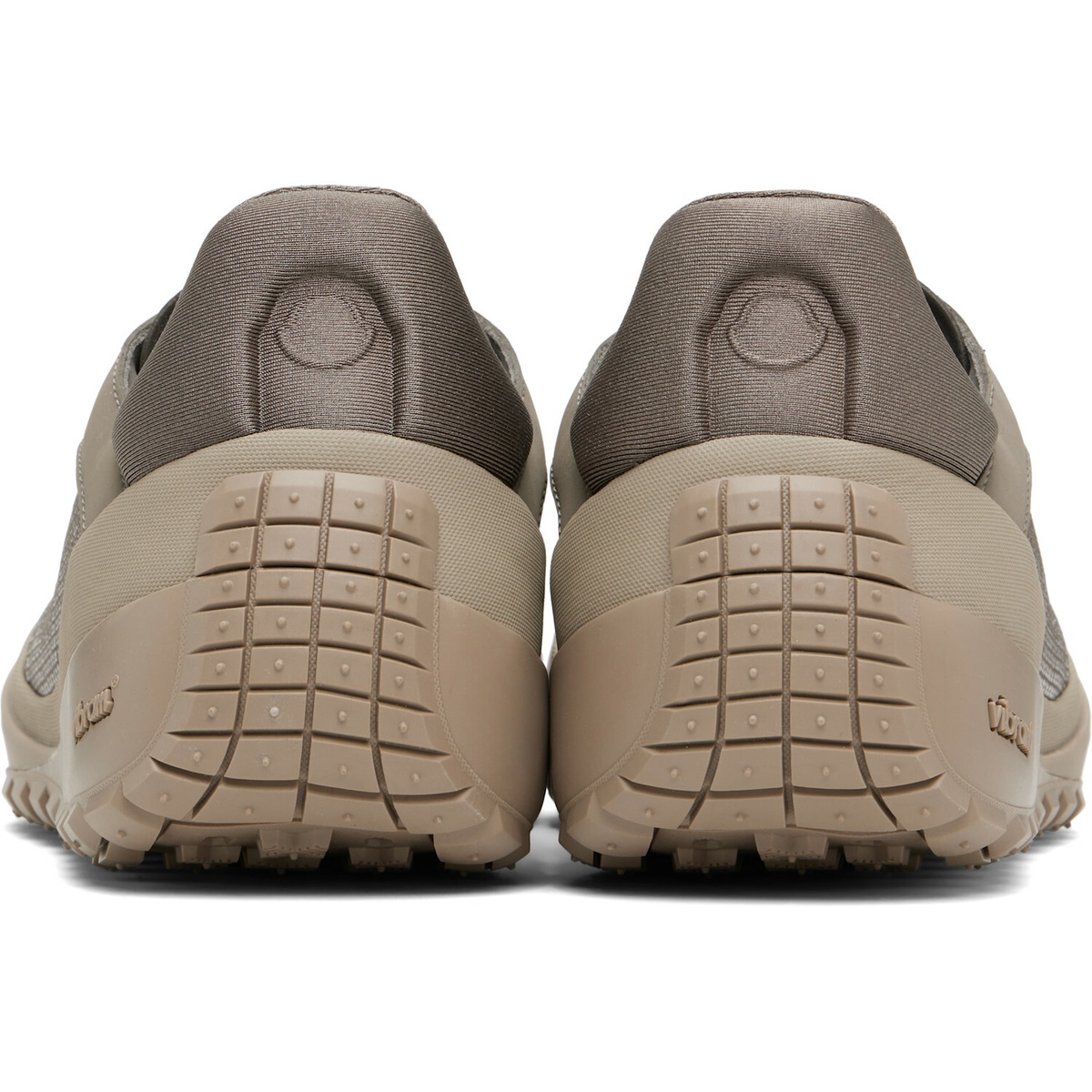 Moncler Taupe Trailgrip LP Suede & Nubuck Sneaker