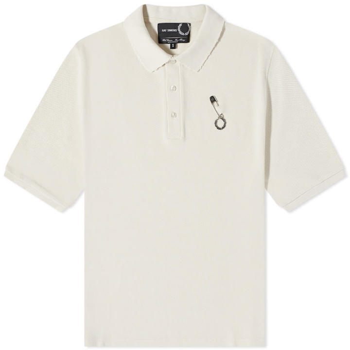 Photo: Fred Perry x Raf Simons Oversized Distressed Polo