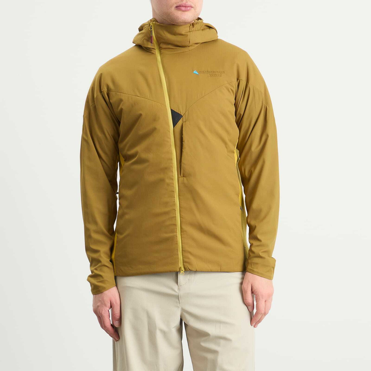 Klättermusen Men's Gondul Hooded Jacket in Juniper Green