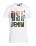 Diesel Mens T-shirt in White