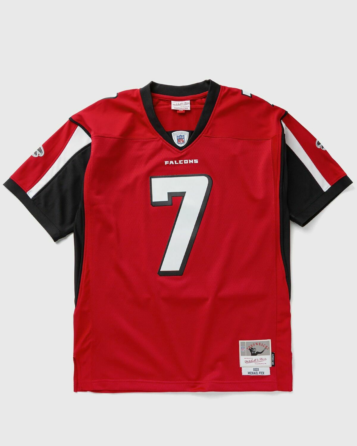 Mitchell & Ness NFL DARK SCARLET JERSEY ATLANTA FALCONS 2003 MICHAEL VICK #7 Red Men