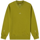 A-COLD-WALL* Men's Essential Crew Sweat in Moss Green