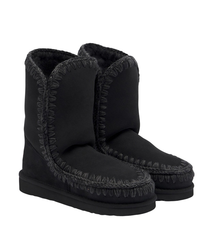 Photo: Mou 24 shearling-lined suede mid-calf boots