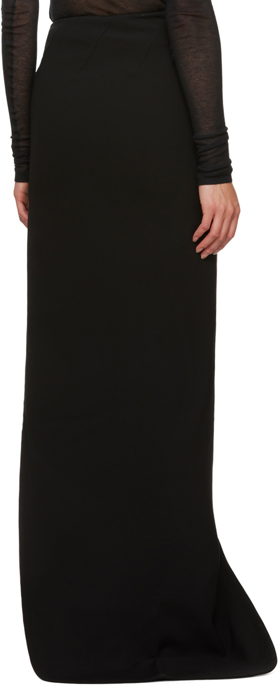 スカート ANN DEMEULEMEESTER 'Janita' skirt Black Ann Demeulemeester Black Leather Skirt | ModeSens