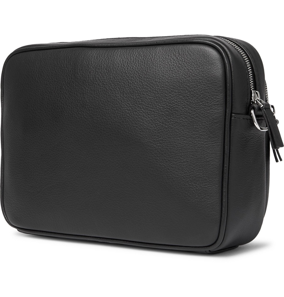 Balenciaga - Logo-Print Leather Messenger Bag - Black Balenciaga