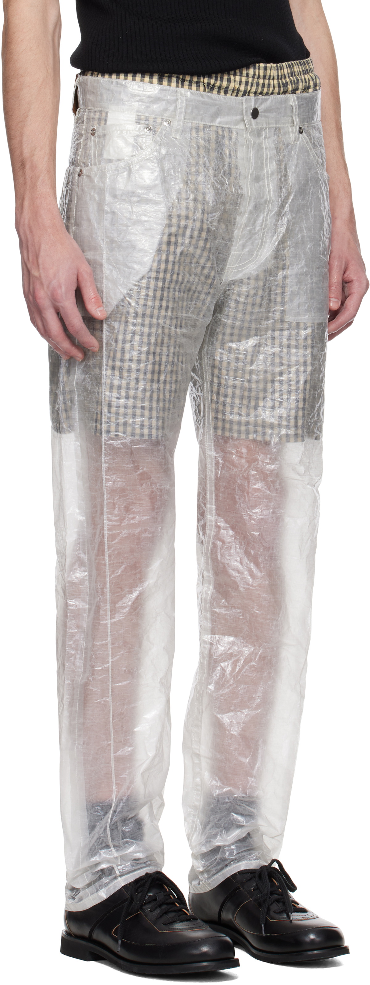 Karmuel Young Transparent Cuboid Dyneema Trousers