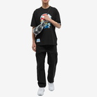 Men's AAPE x Smurfs Moonface Smurf T-Shirt in Black