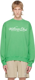 Sporty & Rich Green '1800 Health' Sweatshirt