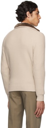 Loro Piana Beige Cashmere Moscova Jacket