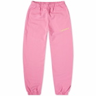 Late Checkout LC Logo Sweat Pants in Pink