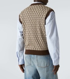 Valentino Toute La V virgin wool sweater vest