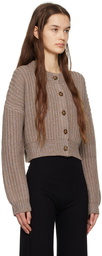 LESET Purple Zoe Cardigan