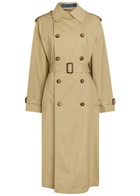 Polo Ralph Lauren Chelsea Belted Stretch-cotton Trench Coat Tan