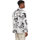 Our Legacy White and Black Story Print Shirt