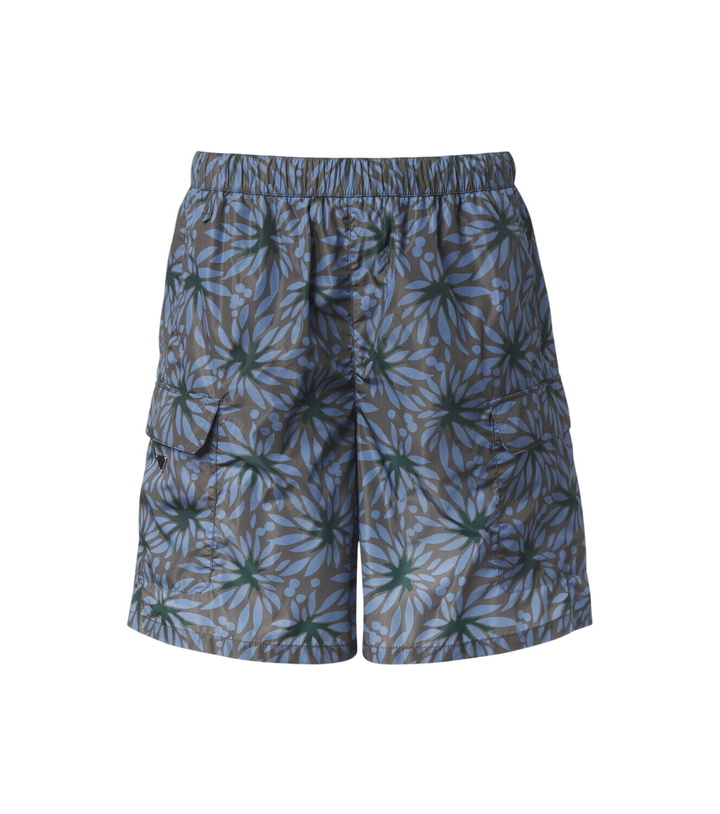 Photo: Prada Re-Nylon floral swim trunks