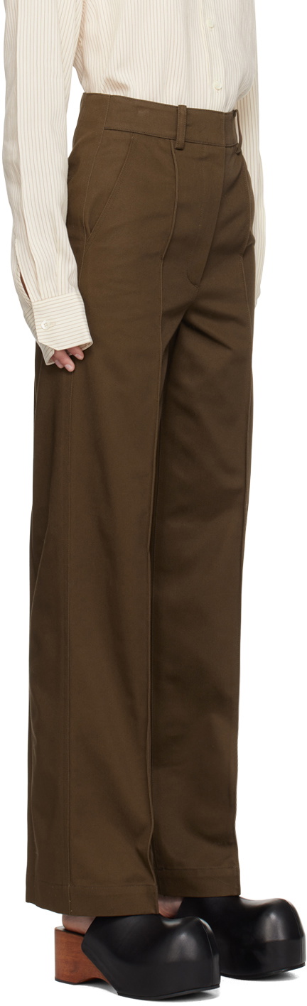 PINCHED HEM TROUSERS