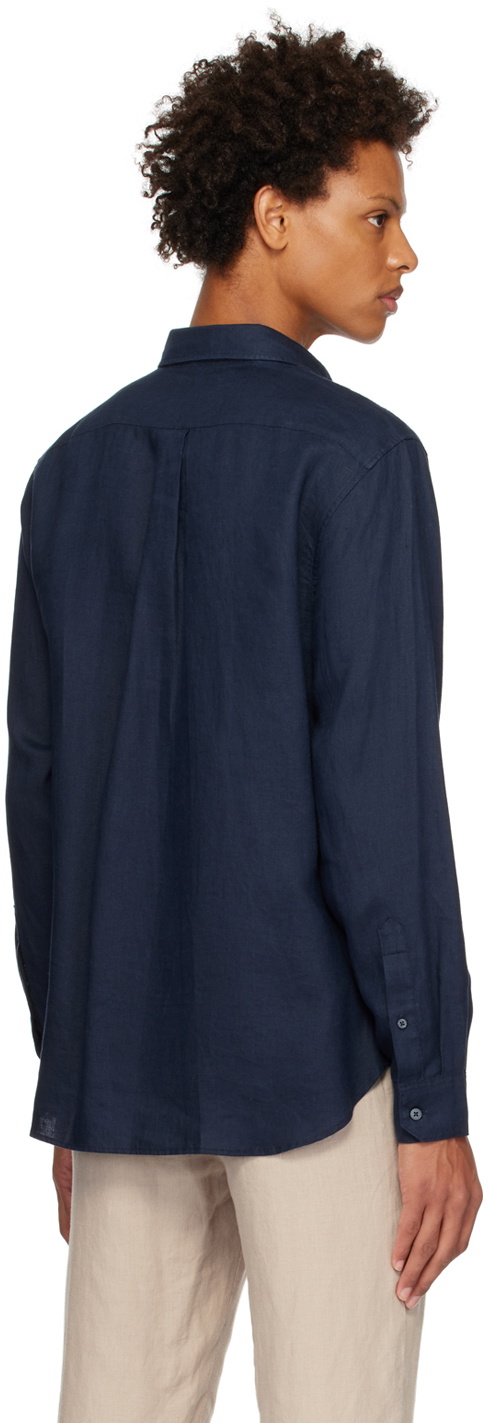 Vince Navy Pocket Shirt