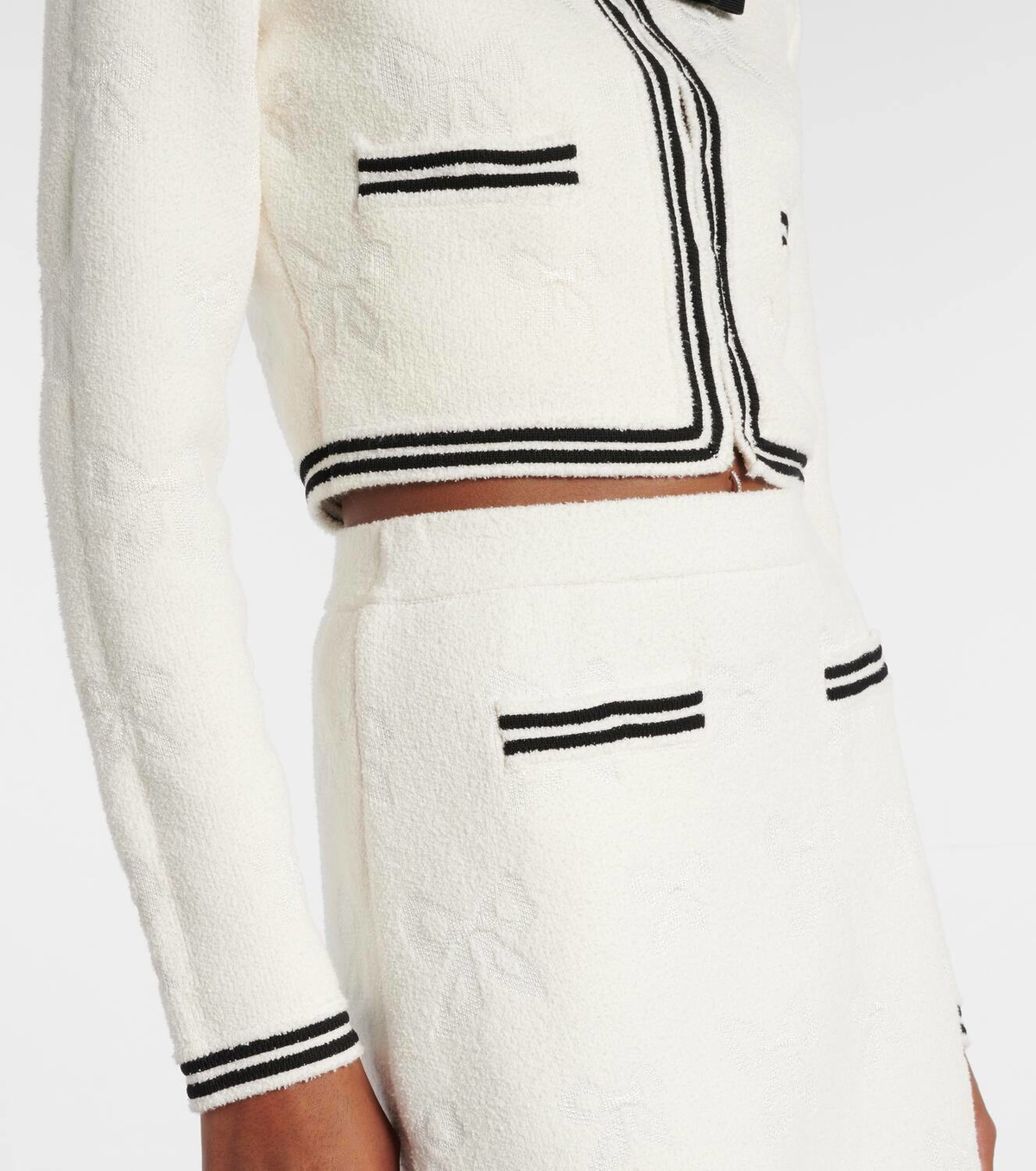 Bow Detail Button-Up Cardigan main image 1