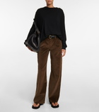 The Row - Eglitta low-rise corduroy pants