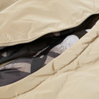 Men's AAPE Convertible Down Jacket in Dark Beige