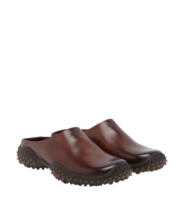 Photo: Miu Miu Leather mules