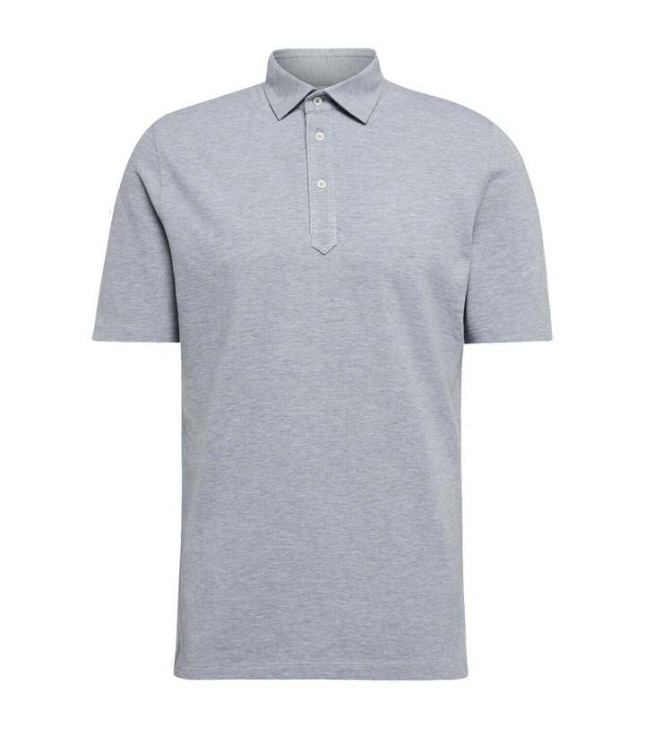 Photo: Brunello Cucinelli Cotton polo T-shirt