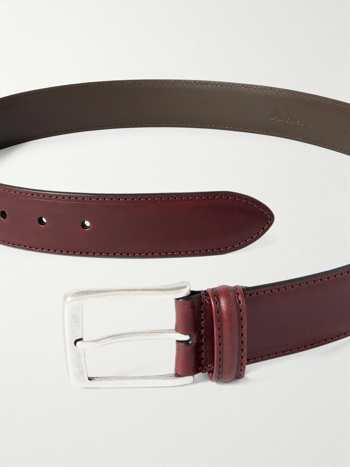Anderson's - 3.5cm Leather Belt - Brown