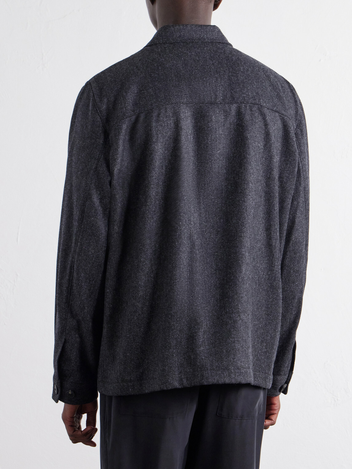 Sunspel - Wool-Twill Jacket - Gray