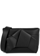 Acne Studios Musubi Knotted Leather Shoulder bag - Black - One Size