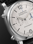 Panerai - Luminor Chrono Automatic Flyback Chronograph 44mm Stainless Steel and Alligator Watch, Ref. No. PAM1218