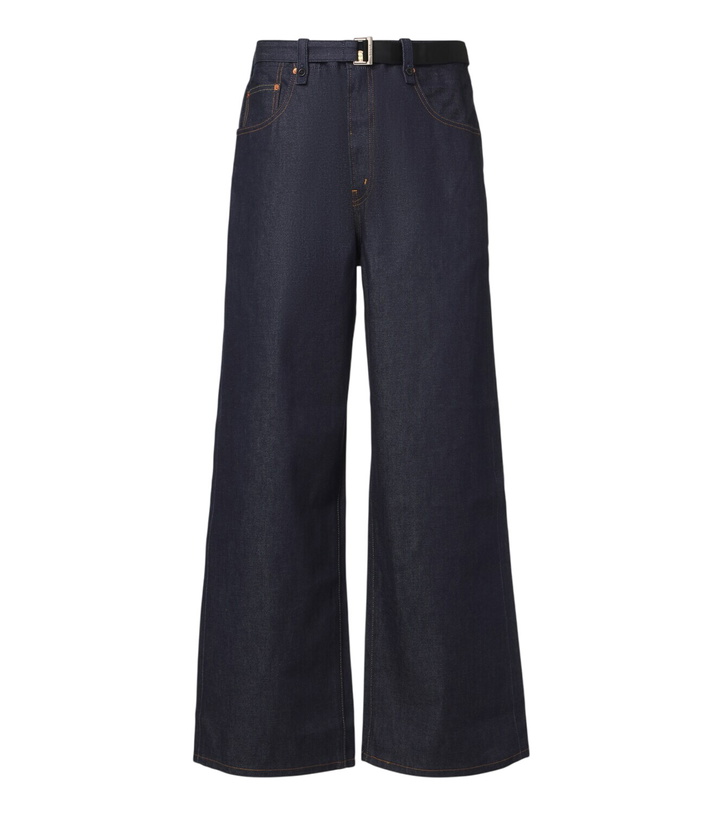 Photo: Sacai Belted wide-leg jeans