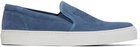 Kenzo Blue K-Skate Tiger Slip-On Sneakers