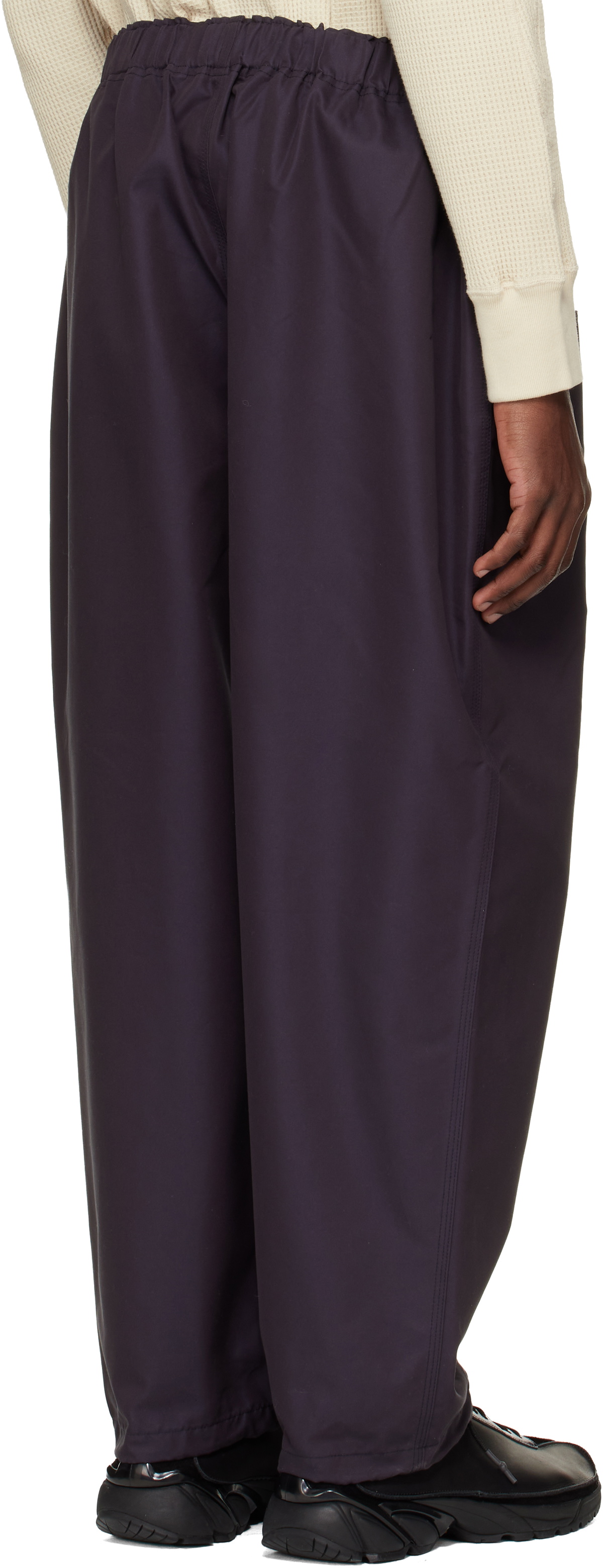 South2 West8 Purple Belted C.S. Trousers