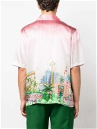 CASABLANCA - Printed Silk Shirt
